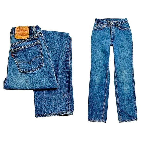 Levi's Denim - Levi’s 26501-0116 Vintage High Rise Button Up Jeans W27 L34 Very Good Condition